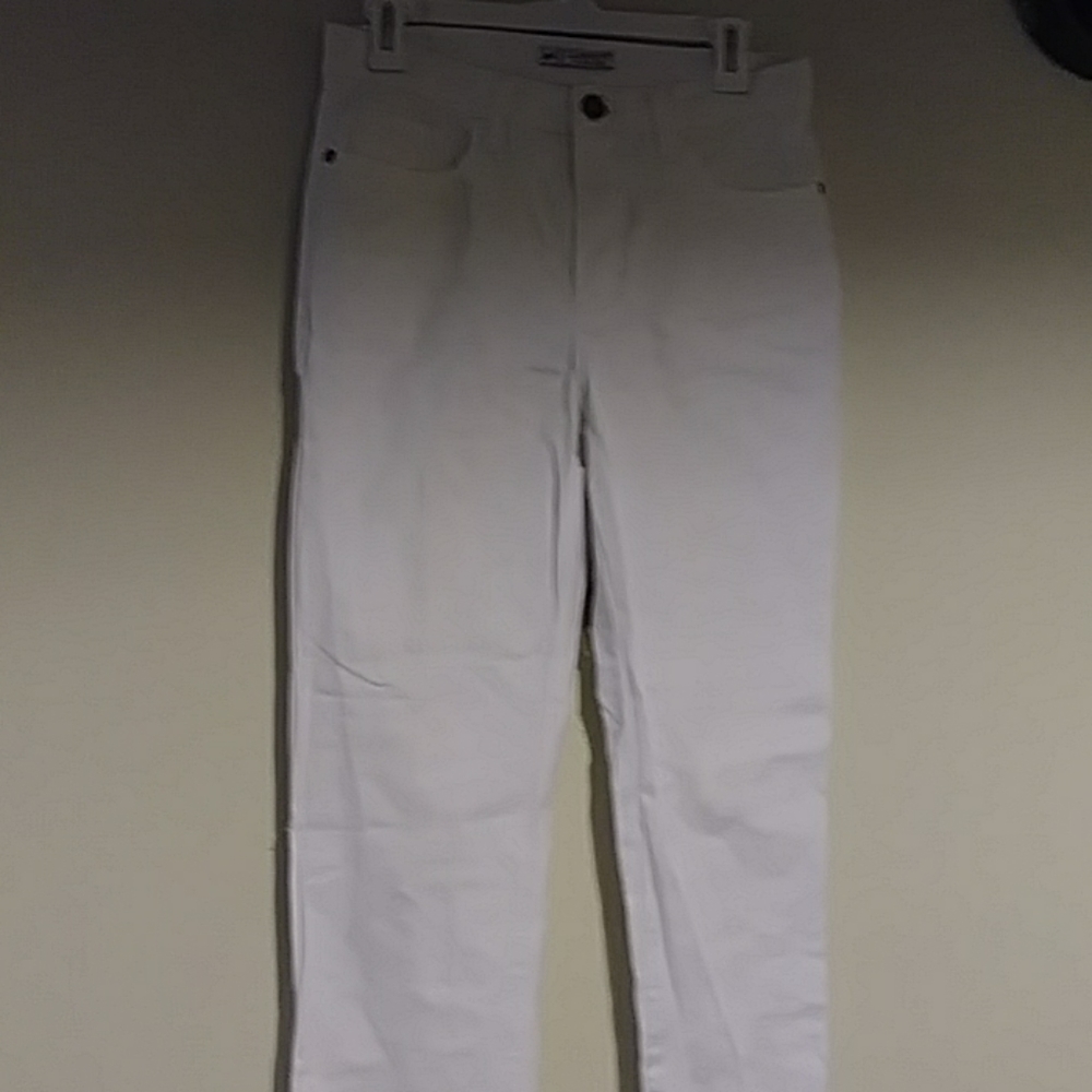 "Lee white jeans"